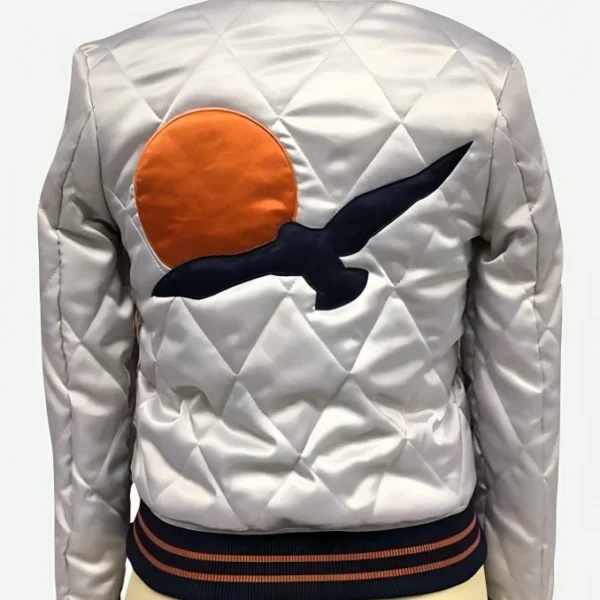 70's Silver Wings Bomber Jacket