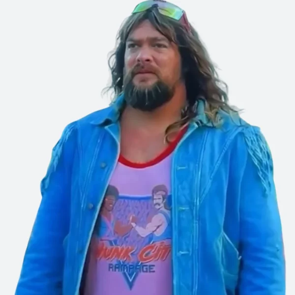 A Minecraft Garett Garrison Denim Jacket