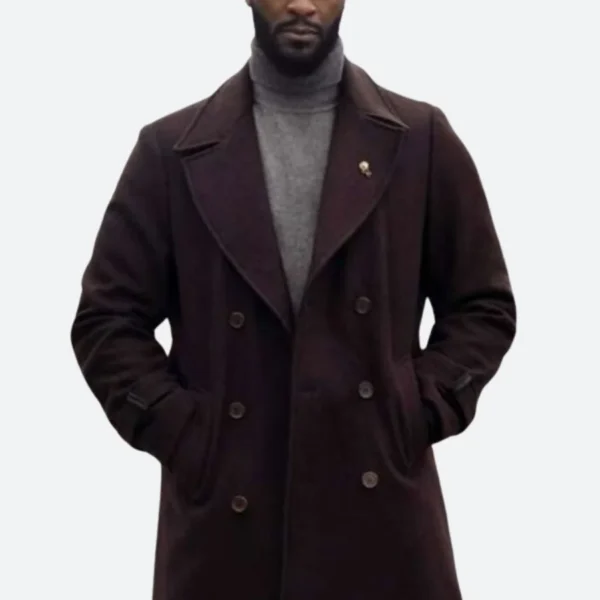Aldis Hodge Cross Alex Trench Coat