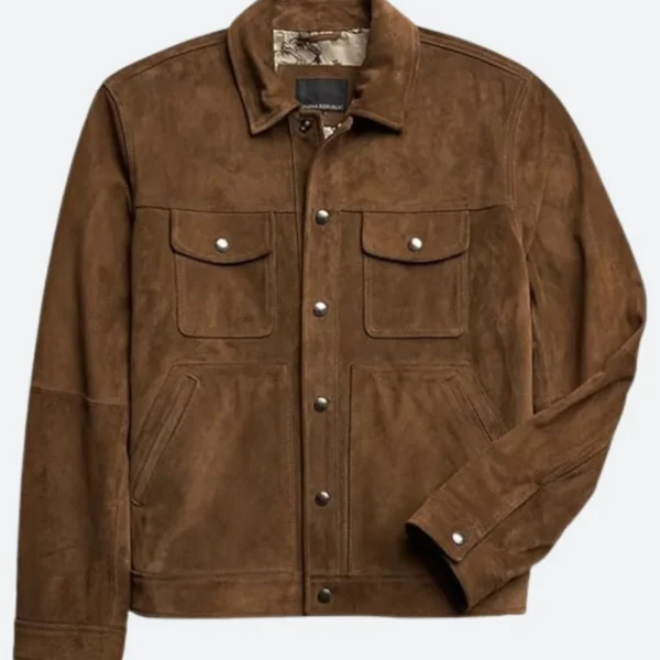 Aldis Hodge Detective Alex Cross Suede Leather Jacket