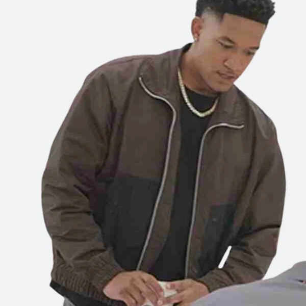 All American Homecoming Damon Sins Brown Jacket