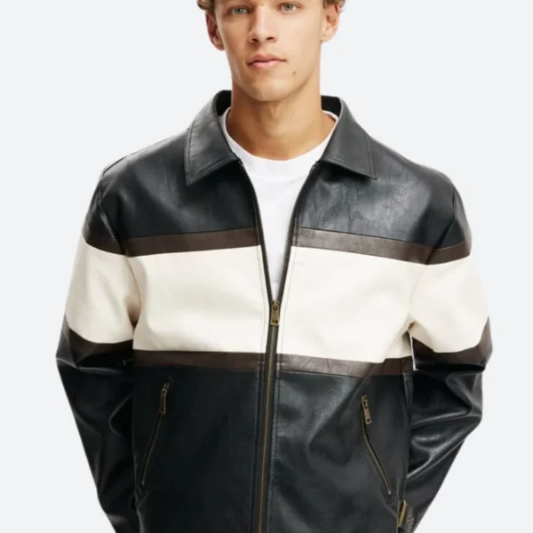 American Idol S23 Slater Nalley Leather Jacket