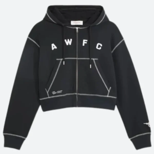 Arsenal AWFC Black Hoodie