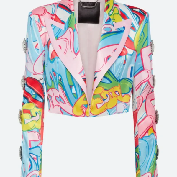 Emily In Paris S04 Ashley Park Print Jacket
