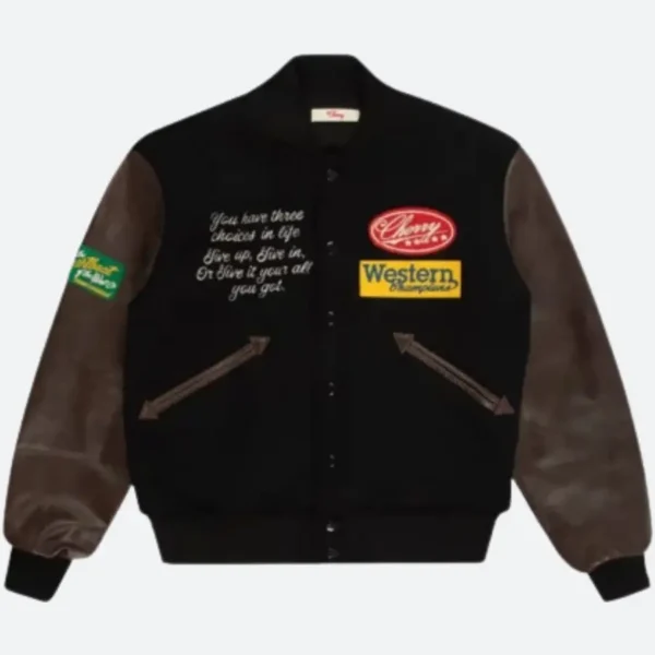 Cherry Rodeo Champ Varsity Jacket