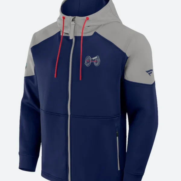 Columbus Blue Jackets Zipper Hoodie