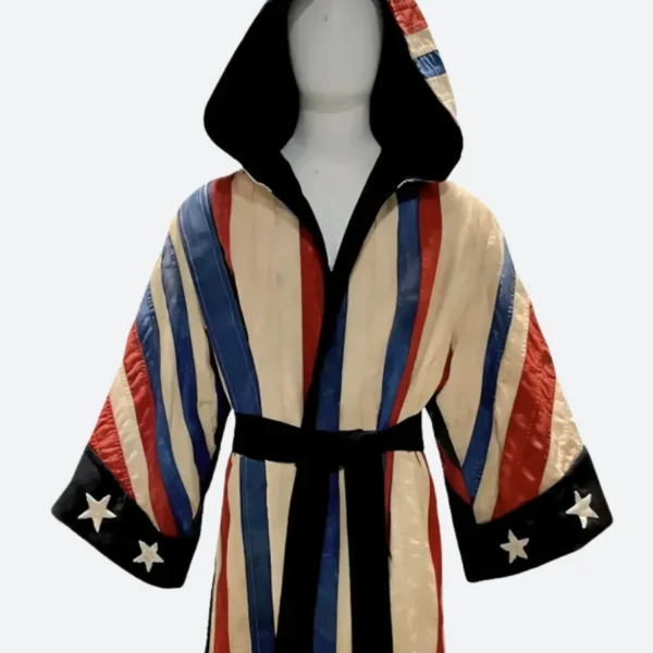 Creed 3 Adonis Creed American Flag Robe