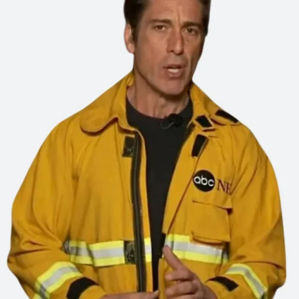 David Muir Zipper Jacket