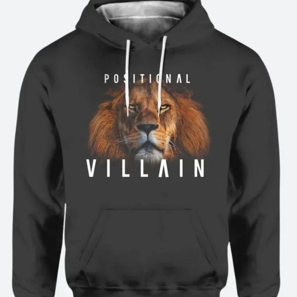 Detroit Lions Positional Villain Hoodie
