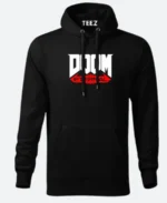 Doom Eternal Black Hoodie Front Image