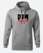 Doom Eternal Grey Hoodie Front Image