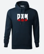 Doom Eternal Navy Blue Hoodie Front Image