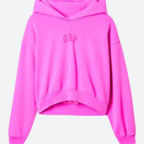 Gap Arch Logo Cropped Hoodie