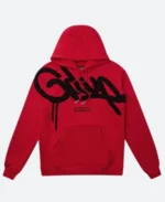 Geedup Hoodie Red Front Image