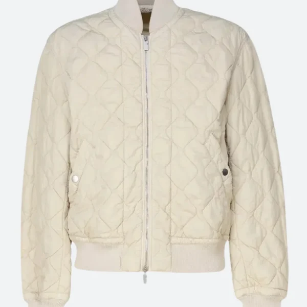 Grand Prix F1 2025 Brad Pitt Quilted Jacket