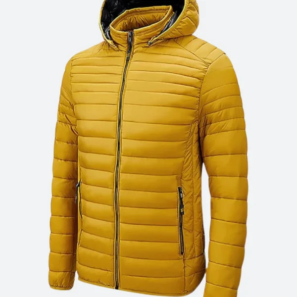 Green and Gold Movie Premiere Craig T. Nelson Puffer Jacket