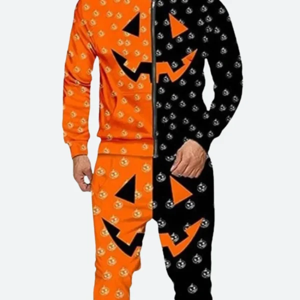 Halloween Pumpkin Tracksuit