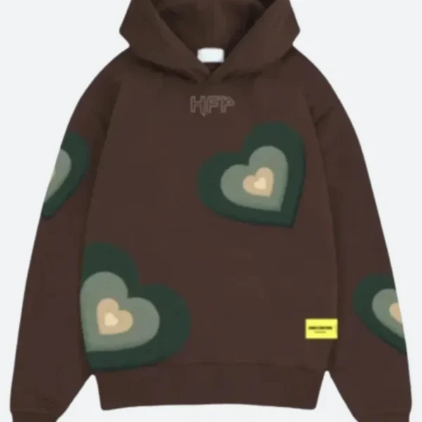 Homies From Paris Heart Hoodie
