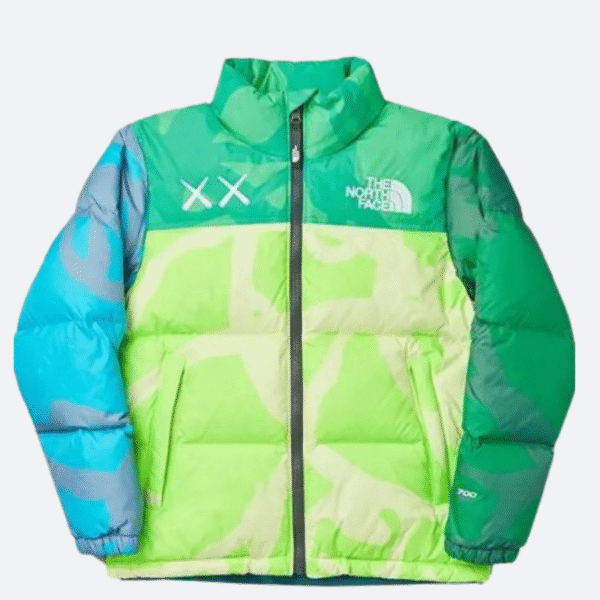 KAWS X The North Face Green Jacket