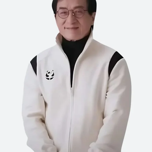 Karate Kid Legends Jackie Chan White Panda Jacket