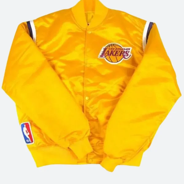 LA Lakers 80s Letterman Varsity Jacket