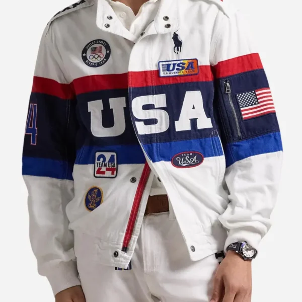 Lady Gaga Team USA Olympic Jacket