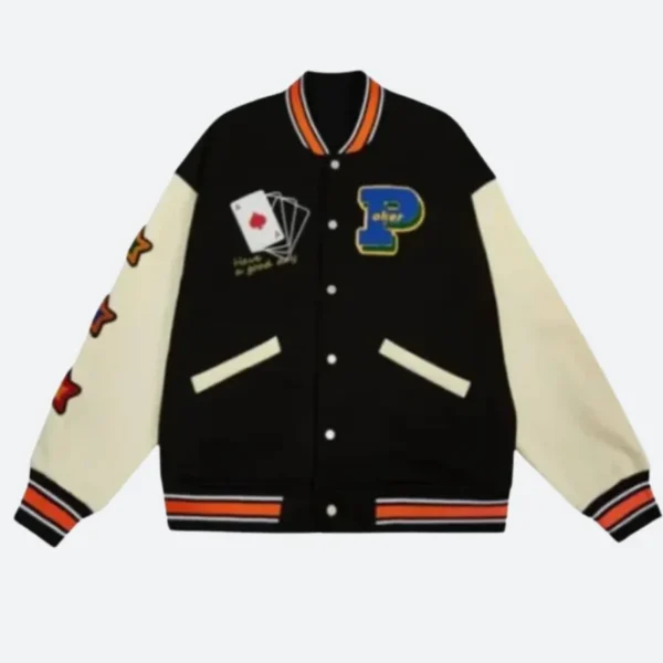 Lucky Poker Letterman Varsity Jacket