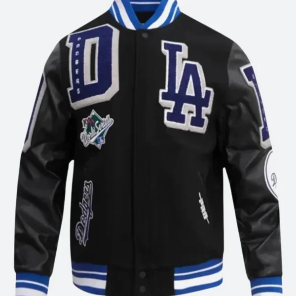 Magic Johnson X LA Dodgers Varsity Jacket