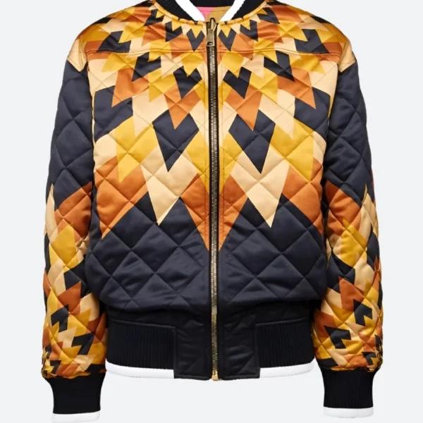 Emily in Paris S04 Sofia Sideris Quilted Jacket