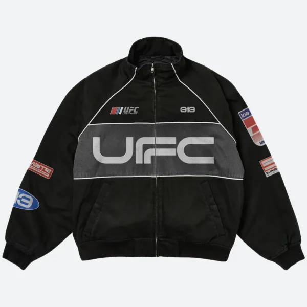 Men's UFC 313 Asphalt Black Jacket
