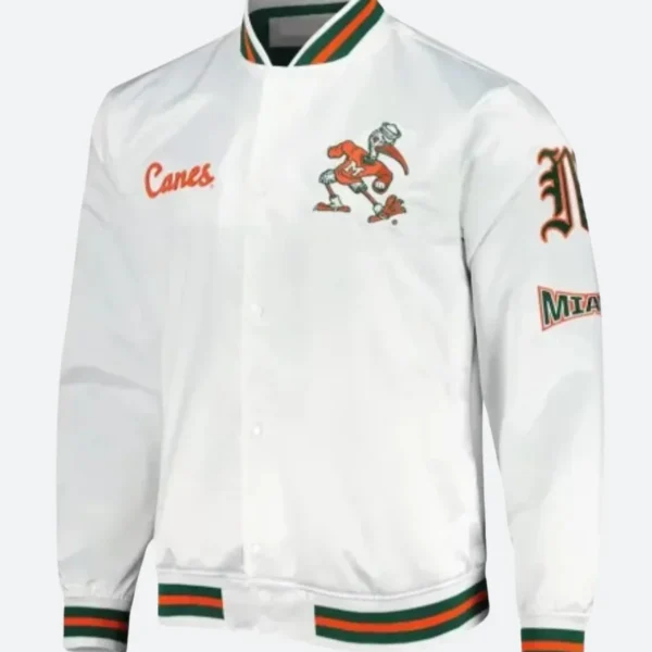 Miami Hurricanes Letterman Varsity Jacket