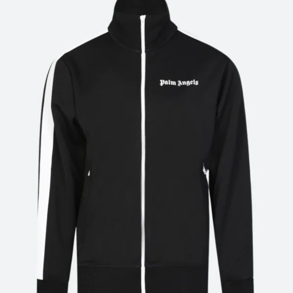 Palm Angels Black Track Jacket