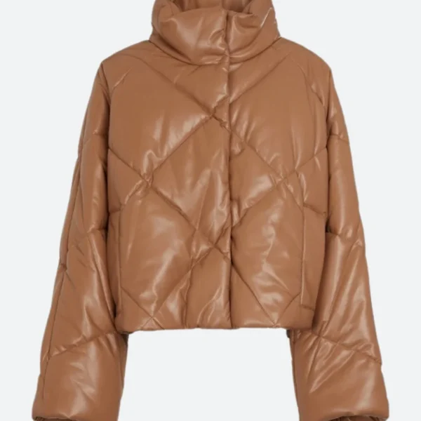 Ragnarok S03 Saxa Quilted Leather Puffer Jacket