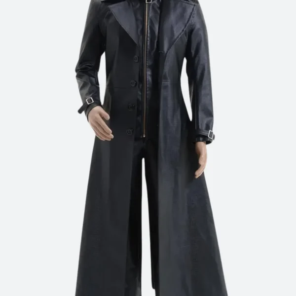 Resident Evil 5 Albert Wesker Leather Trench Coat