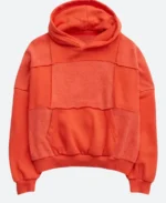 Aerie Sherpa Pullover Orange Hoodie Front Image