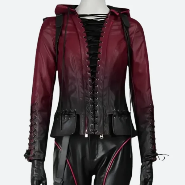 Arrow Season 4 Thea Queen Leather Jacket