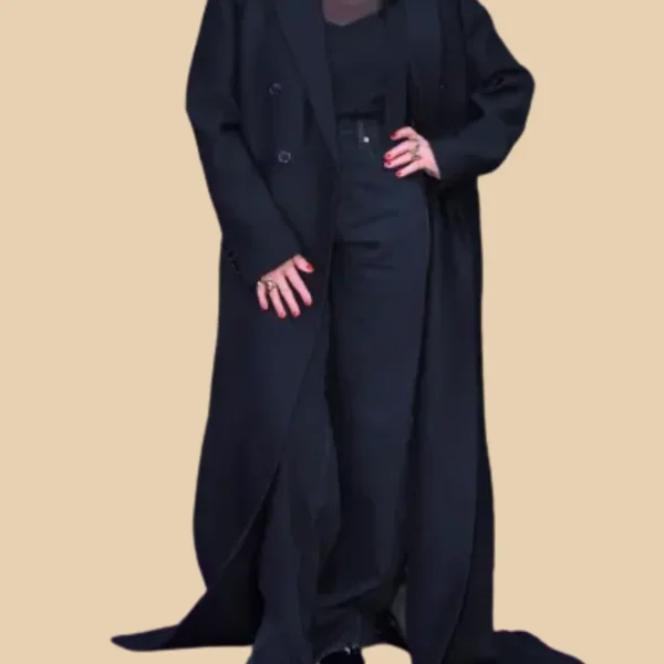 Back in Action 2025 Premiere Cameron Diaz Trench Coat Front Image