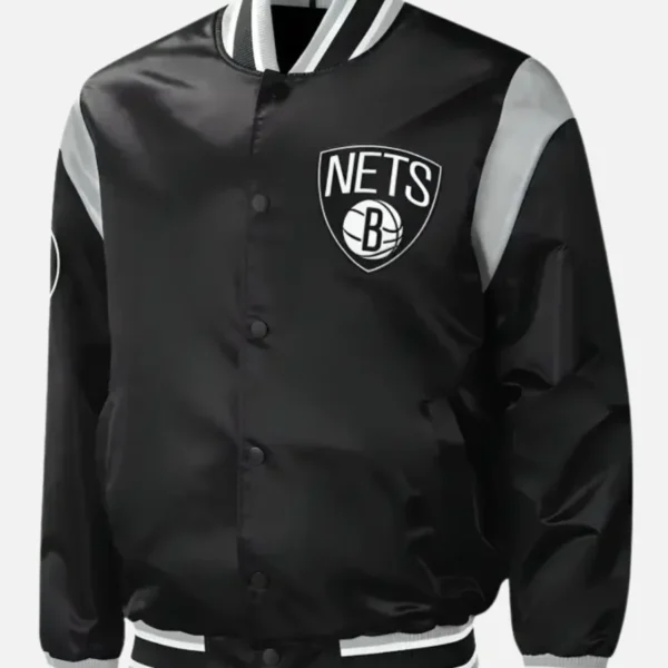 Brooklyn Nets Division Letterman Varsity jacket