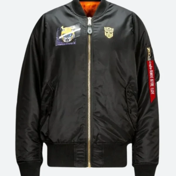 Bumblebee X Transformers MA-1 Flight Jacket