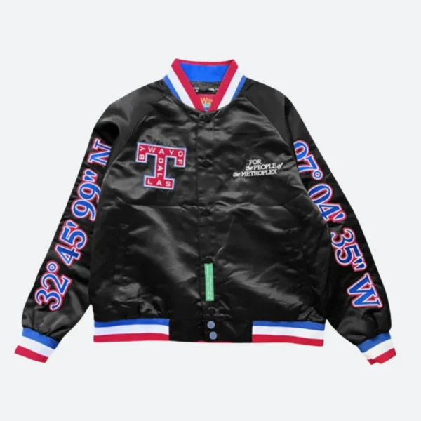 By Way of Dallas Varsity Jacket