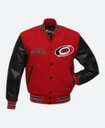 Carolina Hurricanes Red Bomber Jacket