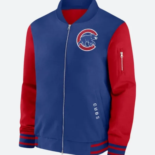 Chicago Cubs Dugout Bomber Jacket