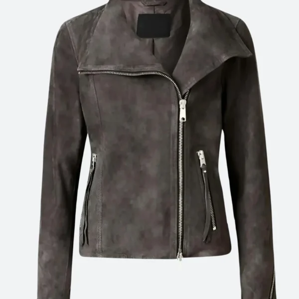 Umbrella Academy Allison Hargreeves S03 Grey Jacket Front Image