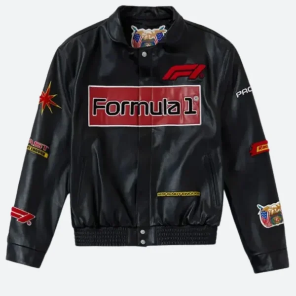 F1 X Jeff Hamilton Racing Leather Jacket