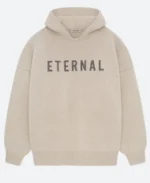 Fear of God Eternal Beige Hoodie Front Image