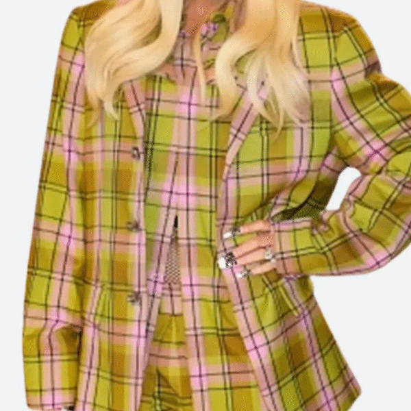 Gwen Stefani The Voice S26 Plaid Suit