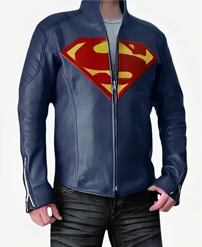 Henry-Cavill-Man-of-Steel-Superman-Clark-Kent-Blue-Leather-Motorcycle-Jacket.webp