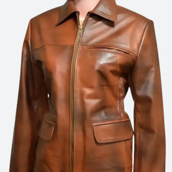 Hunger Games Katniss Everdeen Leather Jacket