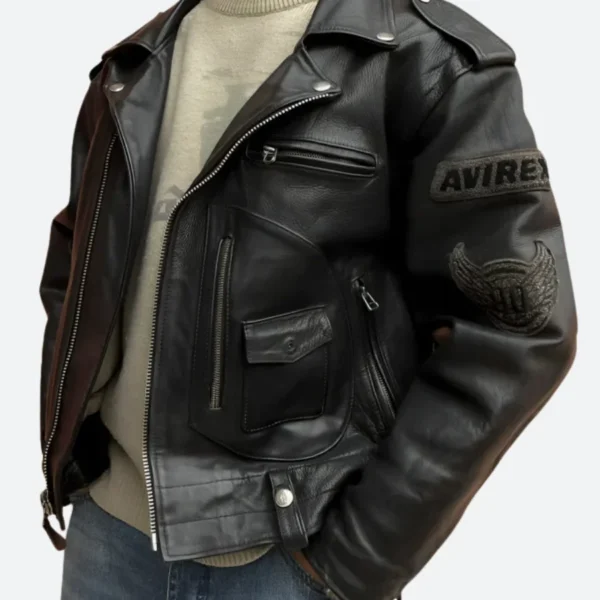James Dean X Avirex Death Cult Leather Jacket