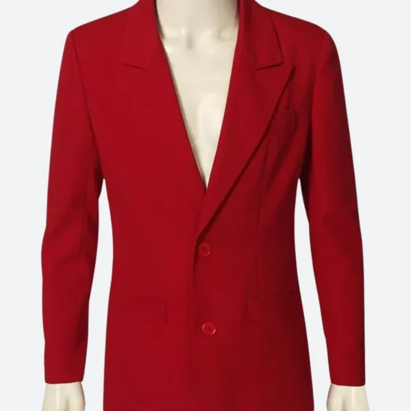 Joaquin Phoenix Joker Arthur Fleck Red Suit